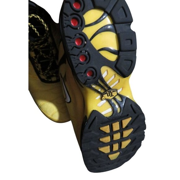 Nike Air Max Plus Tour Frequency Pack Yellow Ombre Dégradé Gradient Leather kick - Picture 8 of 9